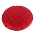 thumbnail image 1 of Grid Round Seat Cushion Sleeves Breathable Bar Stool Covers Slipcovers , -35cm, 1 of 5