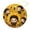 pattern-2, variant on Cute Bee And Flower Christmas Ceramic Ornament Cute Cartoon Bumble Bee Customized Round Ceramic Ornament Best Gifts for Christmas for Family Friend