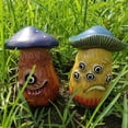 thumbnail image 4 of SSBSM Handmade Mushroom Statue Anti-fade Thrilling Halloween Style Weird Mutant Mushroom Ornament Party Supplies, 4 of 8