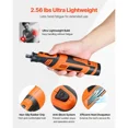 thumbnail image 4 of 136-Piece Cordless Rotary Tool Kit-Compact DC8V Mini Power Tool with 5 Speeds(5000-30000RPM)for Engraving,Sanding,Polishing,Carving,Grinding,and Cutting Projects, 4 of 6