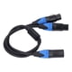 thumbnail image 5 of Cable de divisor de micrófono y equilibrio, divisor de cable de micrófono y anti interferencia PVC Cobre Ampliamento Utilizado Para Amplificador, 5 of 7
