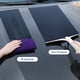 thumbnail image 4 of Limpiador de vidrios con escobilla de goma, paquete de 1 herramienta raspadora de plástico morado para ventanas y espejos, hoja de goma antiadherente y mango ergonómico para una limpieza sin, 4 of 9