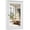 Small-13.39"W x 5.79"D x 20.87"H, variant on Wall cabinet in farmhouse style, with a tower bar counter, small bathroom medicine cabinet, storage and organizing cabinet above the toilet, wall-mounted design, suitable for bathroom and kitchen