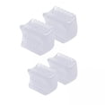 thumbnail image 1 of Separadores de dedos de silicona para dedos del pie superpuestos, 2-4 paquetes, 4 Uds. 3 piezas, 1 of 5