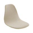 thumbnail image 2 of Armless Shell Chair Seat Cover Chair Cover Dining Room Slipcover Comfortable Side Chair Covers - dark gray, 2 of 6