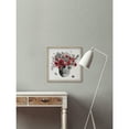 thumbnail image 3 of Marmont Hill Flowers and a Skull Framed Painting Print, 3 of 6