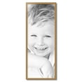thumbnail image 2 of ArtToFrames 14" x 37" Gold with Star Picture Frame, 14x37 inch Gold Wood Poster Frame (WOM-4755), 2 of 7
