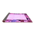 thumbnail image 2 of Ahgly Company Indoor Round Solid Purple Modern Area Rugs, 7' Round, 2 of 4