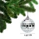 thumbnail image 5 of 24 piezas de 1,97 pulgadas, bola de discoteca, espejo, fiesta, árbol de Navidad, decoración con correa de sujeción, espejo reflectante brillante, bola de discoteca, para vacaciones, bodas, fiestas, bailes y música, decoración de festivales Zhivalor HMFJ175, 5 of 8