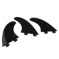 thumbnail image 1 of Aletas de Empuje de Tres Aletas de Nylon de 3 Piezas para Surf Surfboard Base Black Zulema Tabla de surf, 1 of 7