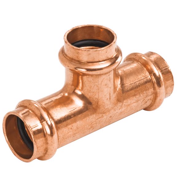 Sistema de prensa Nibco Reducing Tee de 3/4 pulgadas Presiona X 3/4 pulgadas. D
