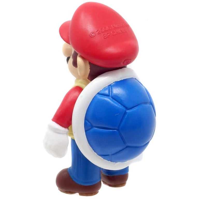New Super Mario Bros Wii Mario PVC Figure (Shell) - Walmart.com
