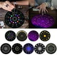 thumbnail image 2 of Round Rubber Pendulum Board Dowsing Divination Board Metaphysical Message Board, 2 of 21