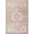thumbnail image 3 of Hauteloom Alafin Bohemian Hand Tufted Vintage Medallion Runner Rug - Oriental Fade Look Traditional Carpet for Hallway, Kitchen - Dusty Rose, Blush, Cream - 2'6" x 8', 3 of 7