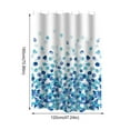 thumbnail image 2 of Waterproof Polyester Shower Curtain Hotel Quality Machine Washable for Bathroom, 2 of 2