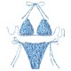 thumbnail image 1 of Conjunto de traje de baño dividido cómodo con estampado de flores y correas para mujer OAVQHLG3B Store lin121212, 1 of 4
