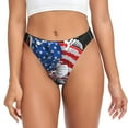 thumbnail image 1 of Fotbe Largemouth Bass Fish in USA Tanga Sin Costuras para Mujer con Estampado – Panties Invisibles, Transpirables y Cómodos para Uso Diario-Medium, 1 of 6