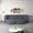 Gray, variant on Demi Bonn 78" Modern Floor Sofa Bed with 2 Pillows, Convertible Teddy Fabric Full Size 15" Foam Mattress, No Assembly, Stylish Sleeper Couch for Living Room, Red
