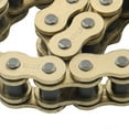 thumbnail image 4 of Gold 530x150 O-Ring Drive Chain, 530 Pitch 150 Links 9850 Pounds Tensile, Universal for Motorcycles, 4 of 9