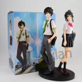 thumbnail image 2 of Figura de acción Your Name Tachibana Taki/Miyamizu Mitsuha 22cm148 huangchenghong, 2 of 5