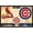 Black Framed Version, variant on MLB Rivalries - St. Louis Cardinals vs Chicago Cubs Wall Poster, 14.725" x 22.375" Framed