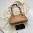 thumbnail image 2 of Bolsos de mano de color sólido para mujer, bolsos sencillos de piel sintética para axilas femeninas (caqui) Ehuebsd Para Estrenar, 2 of 9
