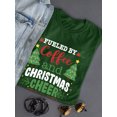 thumbnail image 3 of Coffee And Christmas Cheer T-Shirt Women -Smartprints Designs, Female Medium, 3 of 4