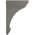 thumbnail image 3 of Ekena Millwork 7"W x 7 3/4"D x 14"H Jumbo Jefferson Wood Vintage Decor Corbel, Reclaimed Grey, 3 of 6