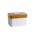 thumbnail image 2 of Quinlirra Clearance Plastic Rectangular Anytime Divider Cutter Break Divider Box for Tablets Capsules Medication Dispenser Durable Portable Scientific Dosing 11.2x8.2x6.3in 2.35lb, 2 of 6