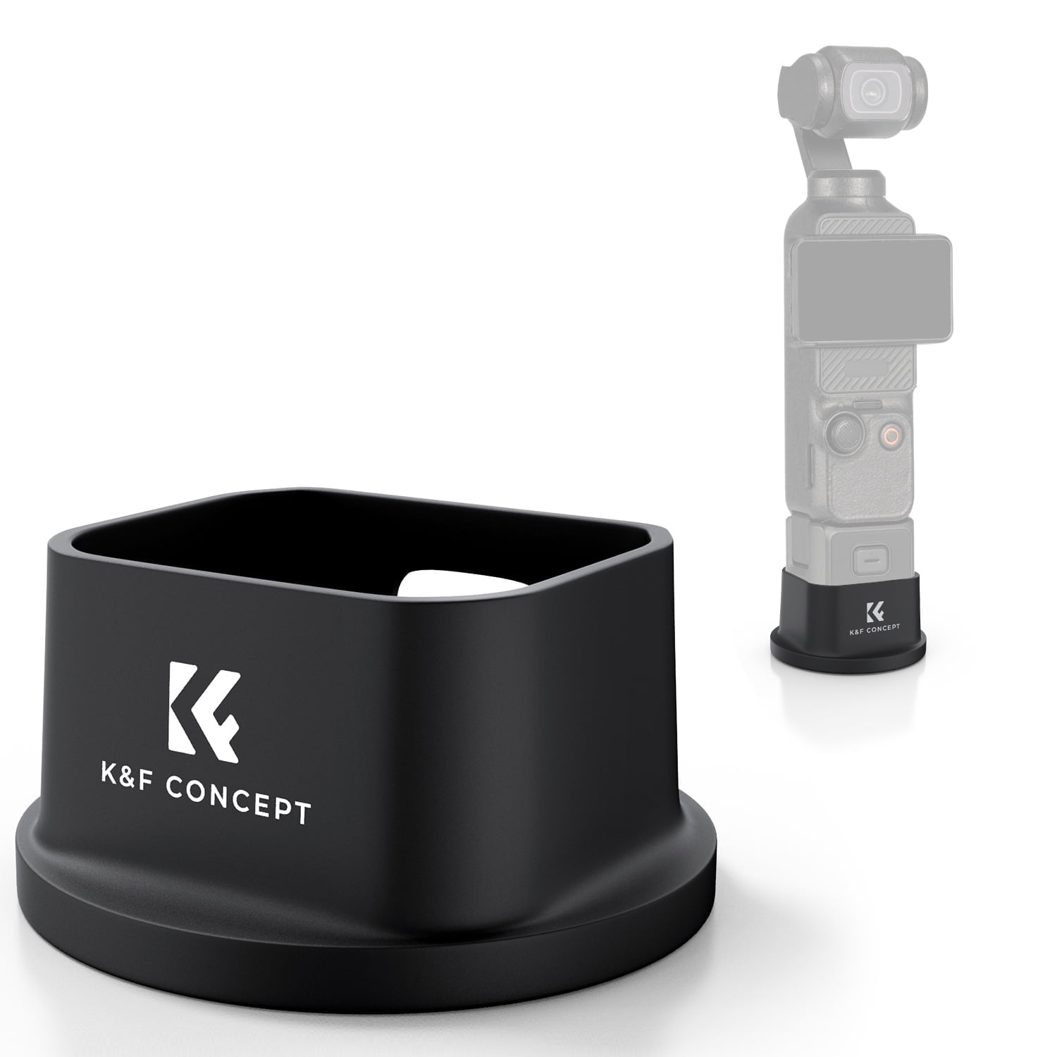 K&F CONCEPT Desktop Mount for DJI Osmo Pocket 3 Creator Combo, Non-Slip Support Bracket Stand Base, Portable Silicone Stable Base, OSMO Pocket 3 Accessories
