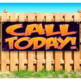 thumbnail image 1 of Call Today! 13 oz Vinyl Banner With Metal Grommets, 1 of 4