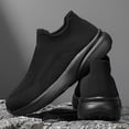 thumbnail image 5 of Willtoo Sneakers for Women Breathable Mesh Slip‑on Knit Walking Shoes Lightweight Thick Platform Sole Elevated Casual Tennis Shoes, 5 of 5