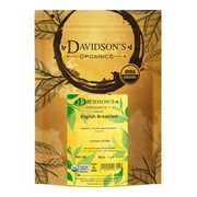 Davidson's Organics, English Breakfast, Loose Leaf Tea, 16-Ounce Bag English Breakfast 1 Pound (Pack of 1)