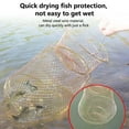 LYTiang Hanging Folding Wire Fish Net Fish Net Pocket Fishing Fishing