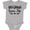AC-Heather Grey, variant on Inktastic My Gram Loves Me Scandinavian Girls Baby Bodysuit