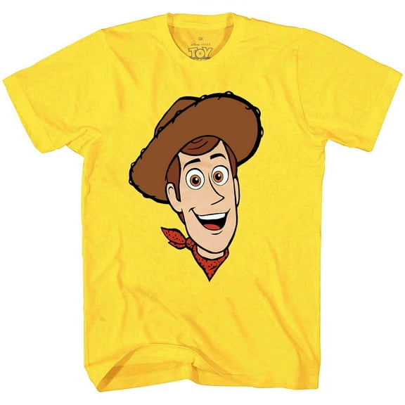 Toy Story Woody Face Adult Costume T-Shirt