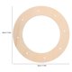 thumbnail image 3 of 12 Pcs Wreath Frames Wood Made Wreath Frames Circle Backdrop Stand For Diy Christmas, 3 of 3