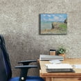 thumbnail image 5 of Epic Graffiti 'Cliff Walk At Pourville' by Claude Monet, Giclee Canvas Wall Art, 16"x12", 5 of 8
