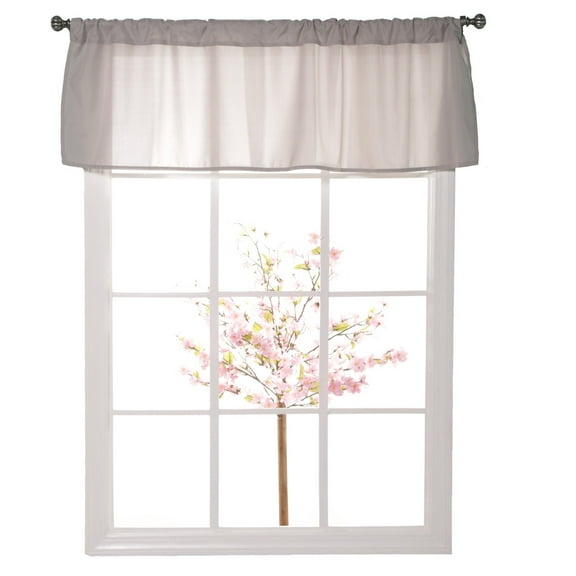Everyday Kids Gray Window Valance
