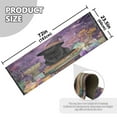 thumbnail image 6 of Wobogo Witch Cat Bedside Long Rug Delicate and Soft Modern Indoor Area Decor Non Slip Carpet for Bed Room Corridor Entrance Balcony, 6 of 8