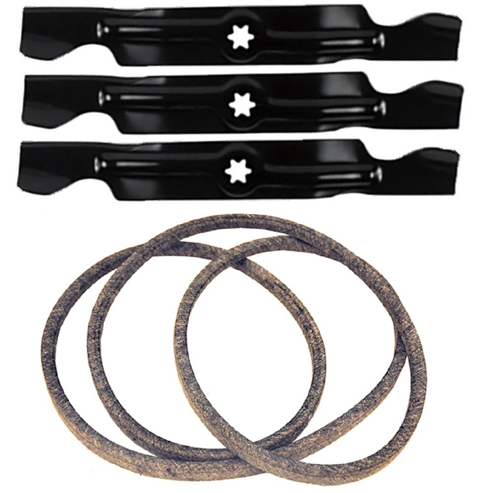 Aftermarket Blades & Deck Belt Kit for 50" Cub Cadet 95404164 742
