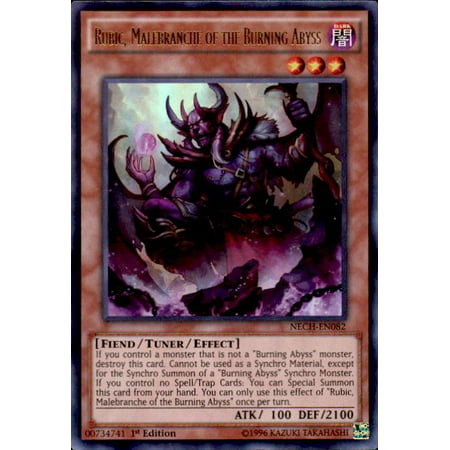 YuGiOh The New Challengers Rubic, Malebranche of the Burning Abyss