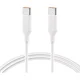 thumbnail image 1 of Cable Tipo C A Tipo C Carga Rápida 2.4a U-volt Color Blanco Vcbl004, 1 of 8