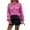 C-Pink174, variant on DHFJKG Women's Knit Pullover Sweater Heart Print Long Sleeve Crew Neck Loose Fit Knitted Jumper Tops For Autumn Winter Warm Leisure Tops