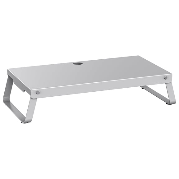 USX MOUNT Computer Monitor Stand for Desk, Adjustable Laptop Riser, Desk Monitor Stand Underneath Storage for Office, Home, School Supplies