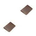 thumbnail image 3 of pitrice 1/2/3 Men Wallet Money Clips Bag Coin Pocket Purse Cowhide Card Holder Short Fashionable for Office Driver License Case Coffee Color vertical design 2PCS, 3 of 6