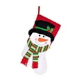 thumbnail image 2 of Medias de Navidad Xihbxyly Ofertas Flash de Hoy Papá Noel Muñeco de Nieve Árbol de Navidad Colgante, 2 of 5