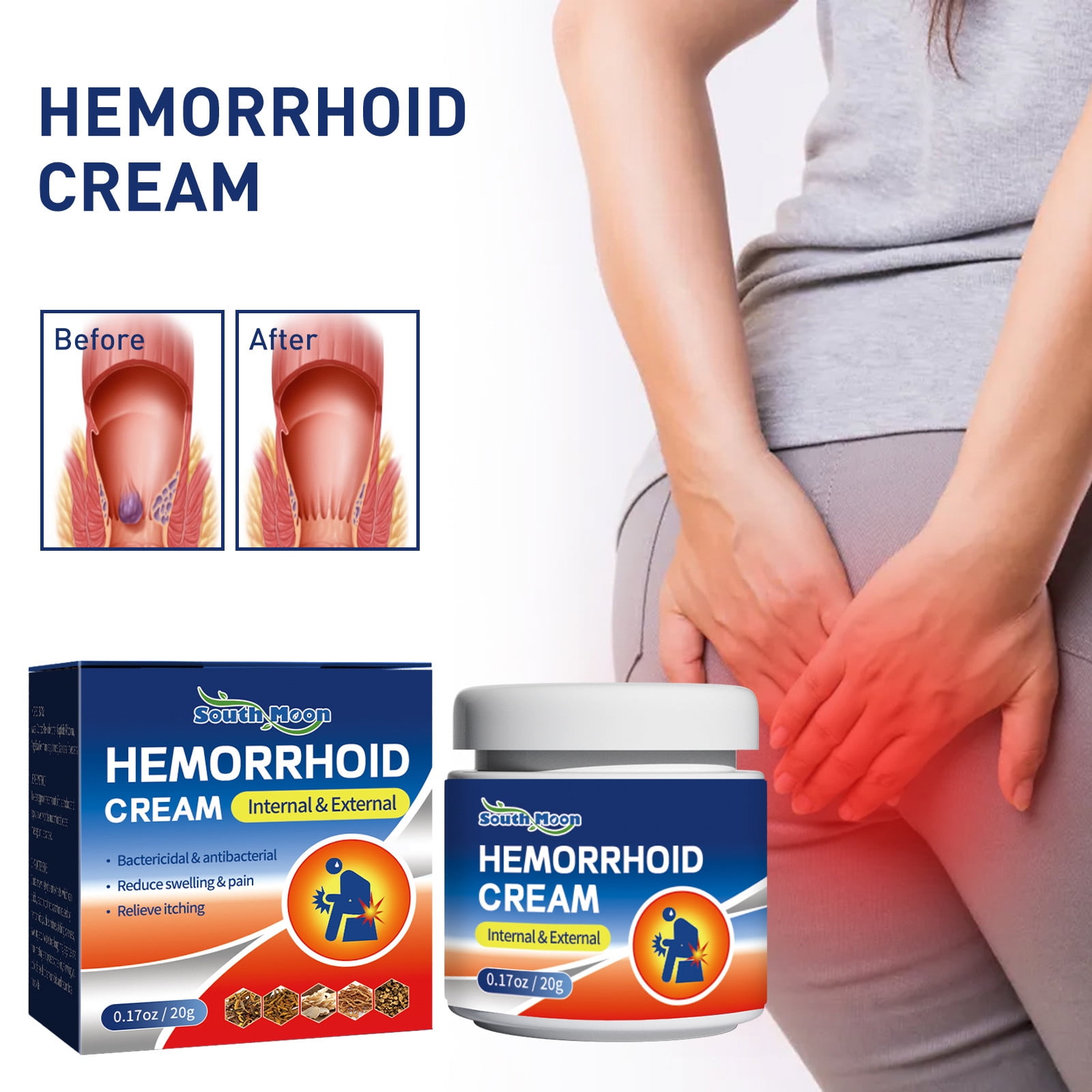 Gotyou Hemorrhoid Soothing Paste, Soothing Hemorrhoids, Suitable For