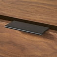 thumbnail image 6 of TMS Rosetti 6-Drawer Contemporary Dresser with Black Metal Framed Legs, Walnut, 6 of 7