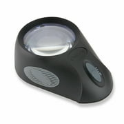 Carson Lumiloupe Ultra 5x LED Lighted Stand Magnifier - Black (LL-88)